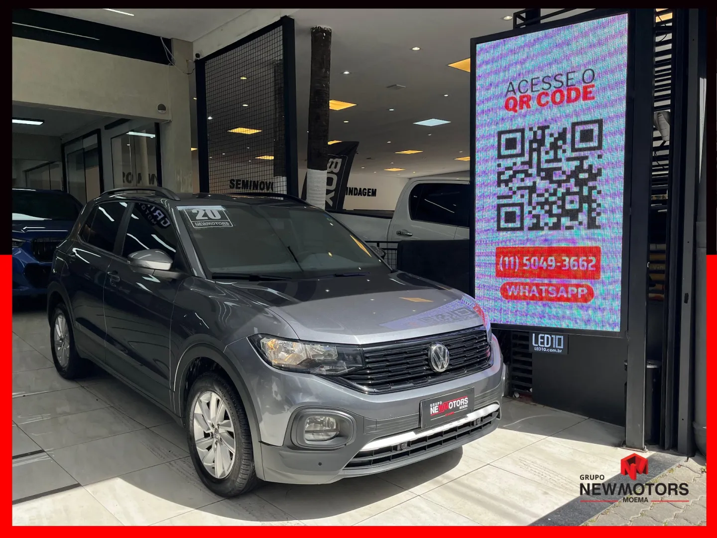 VOLKSWAGEN T-CROSS 1.0 200 TSI TOTAL FLEX AUTOMÁTICO