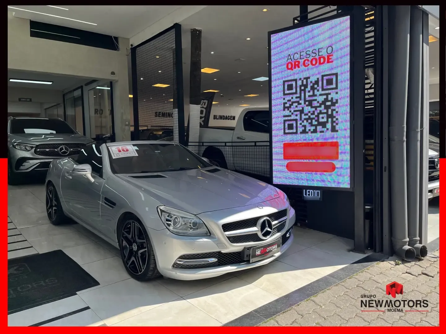 MERCEDES-BENZ SLK 300 2.0 CGI 16V GASOLINA 2P AUTOMÁTICO