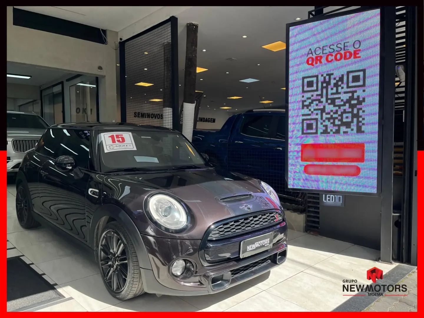 MINI COOPER 2.0 S EXCLUSIVE 16V TURBO GASOLINA 2P AUTOMÁTICO
