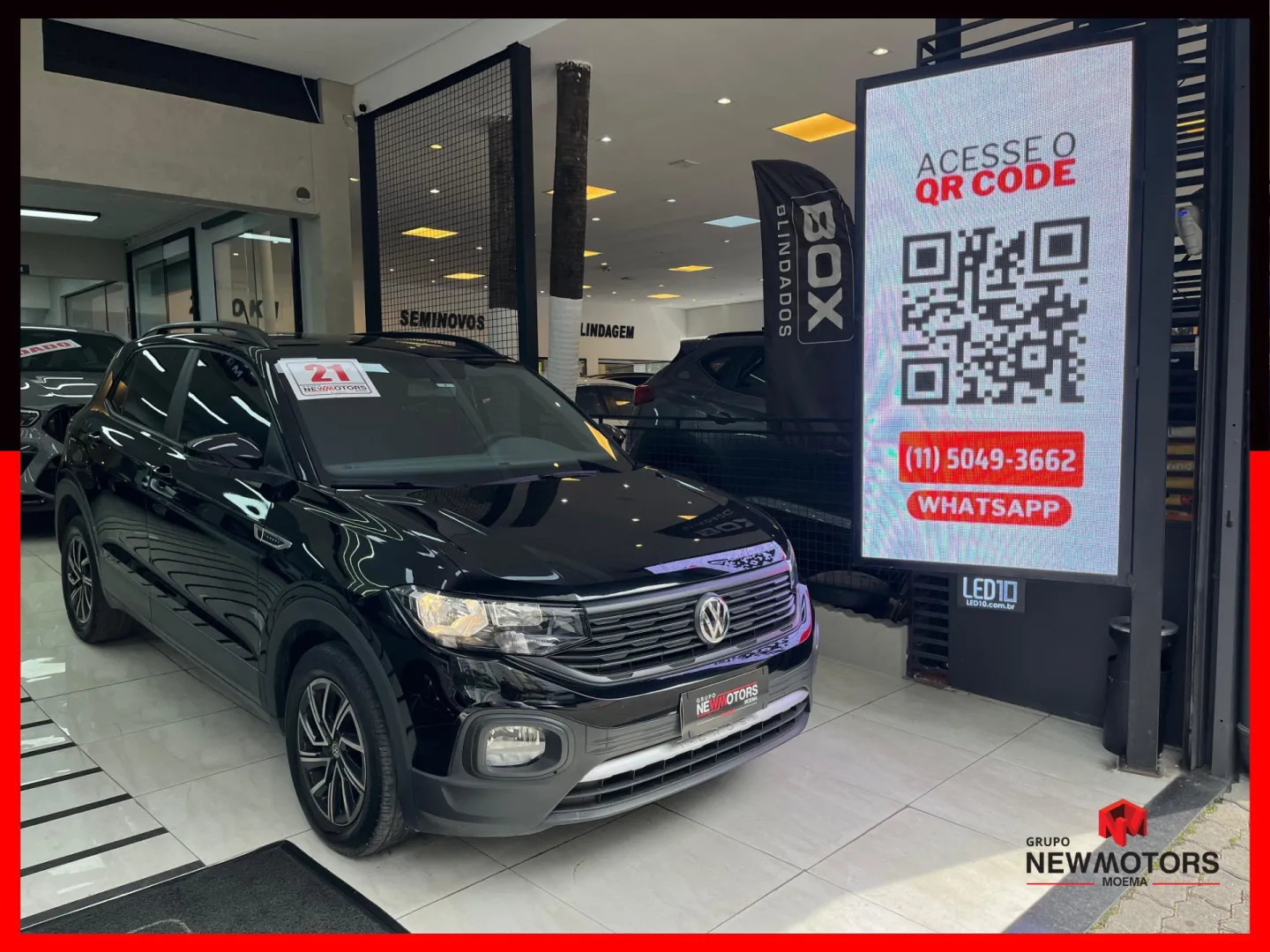VOLKSWAGEN T-CROSS 1.0 200 TSI TOTAL FLEX SENSE AUTOMÁTICO