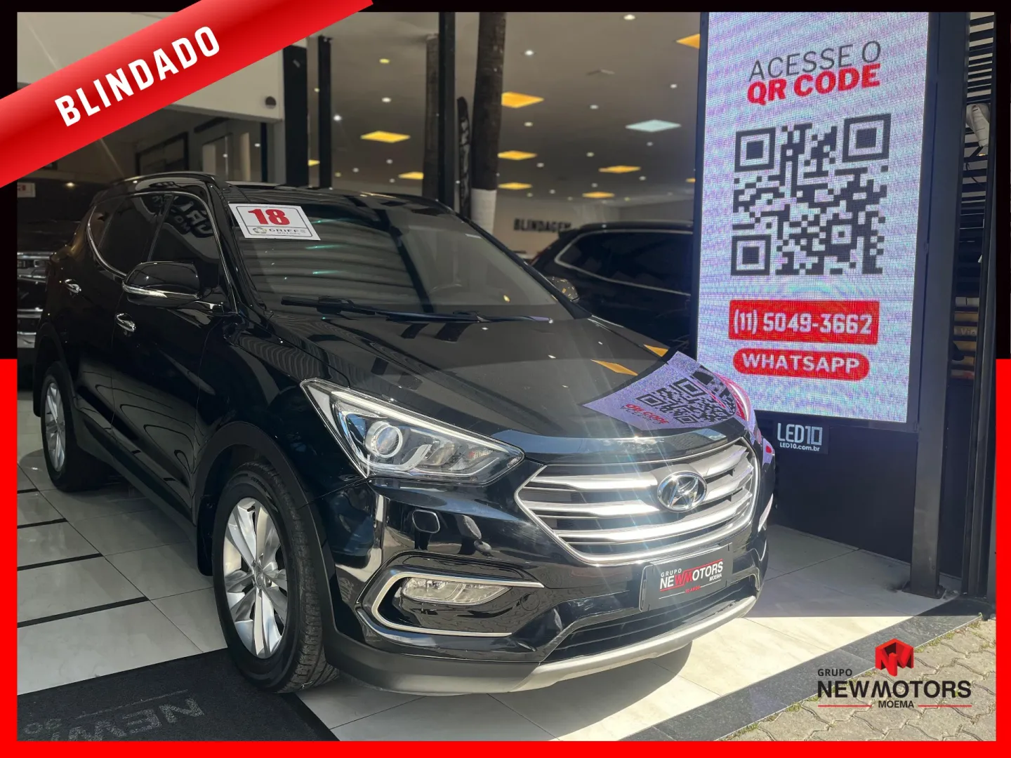 HYUNDAI SANTA FÉ 3.3 MPFI 4X4 7 LUGARES V6 270CV GASOLINA 4P AUTOMÁTICO