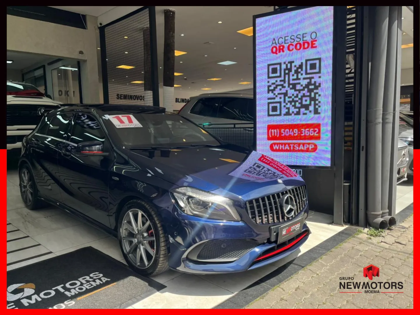 MERCEDES-BENZ A 250 2.0 SPORT TURBO GASOLINA 4P AUTOMATIZADO