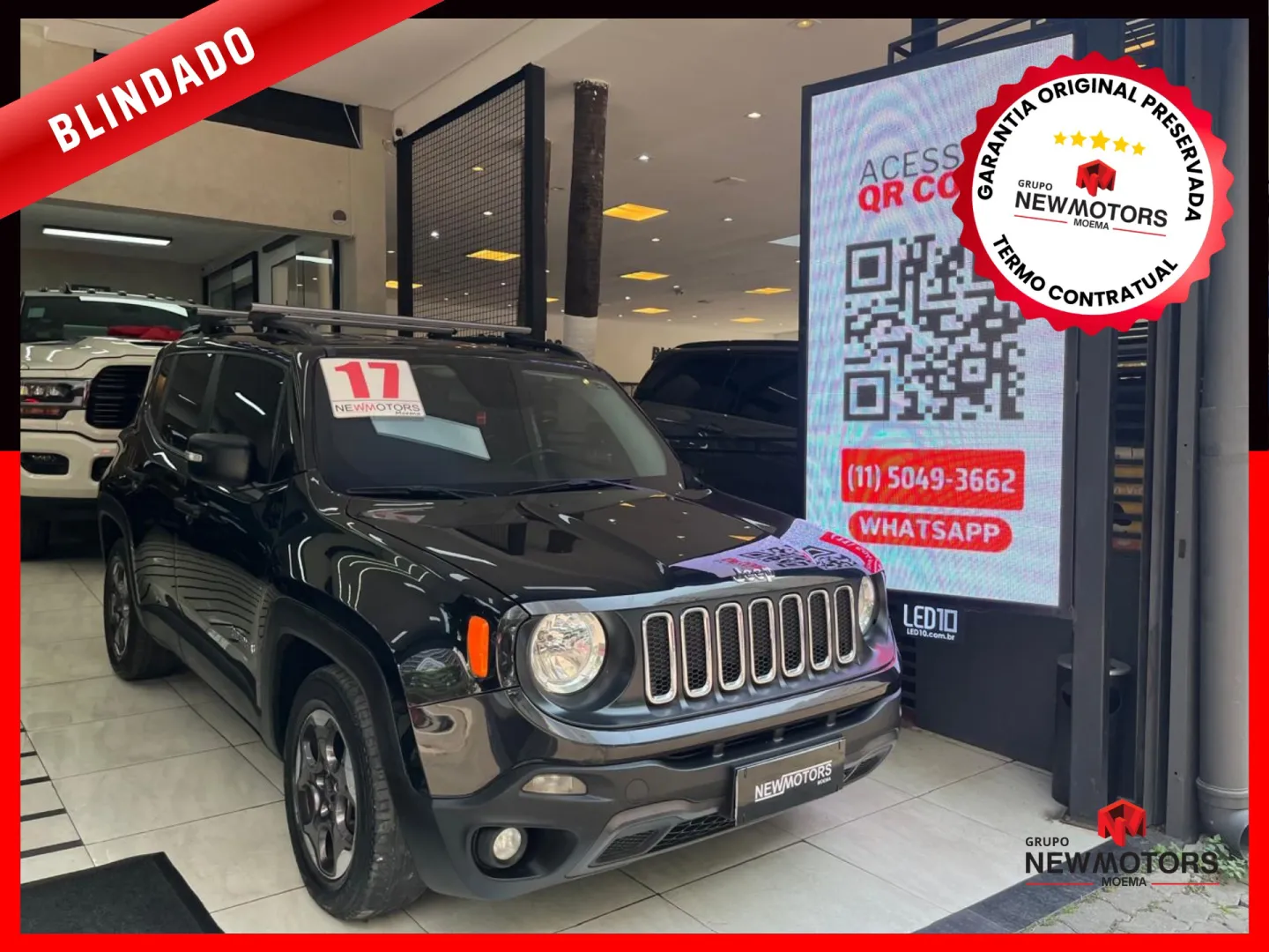 JEEP RENEGADE 2.0 16V TURBO DIESEL SPORT 4P 4X4 AUTOMÁTICO