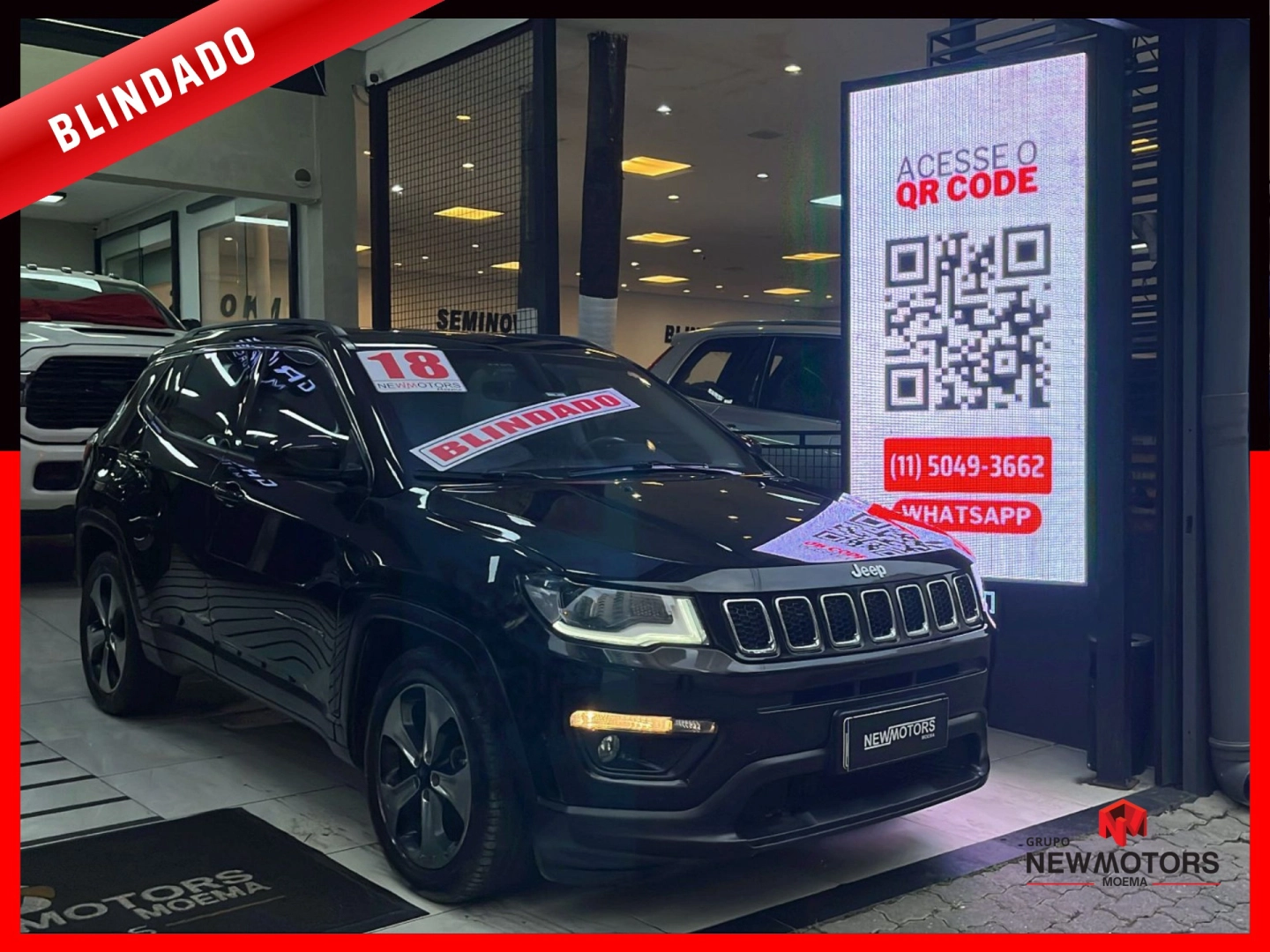 JEEP COMPASS 2.0 16V FLEX LONGITUDE AUTOMÁTICO
