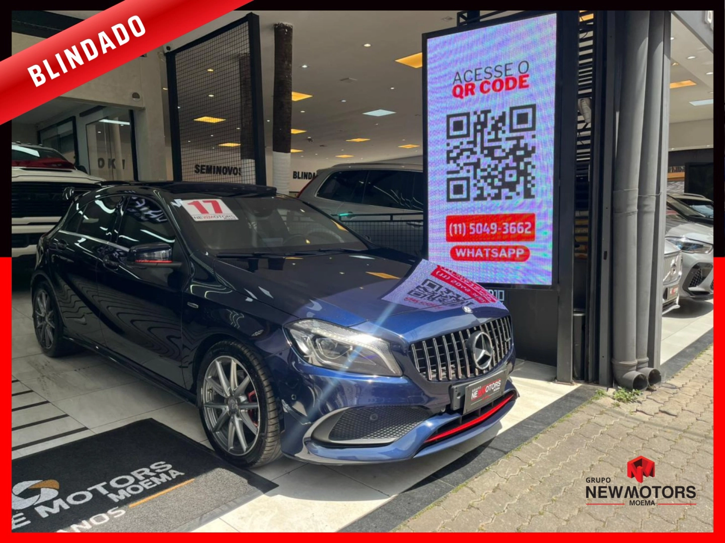 MERCEDES-BENZ A 250 2.0 SPORT TURBO GASOLINA 4P AUTOMATIZADO