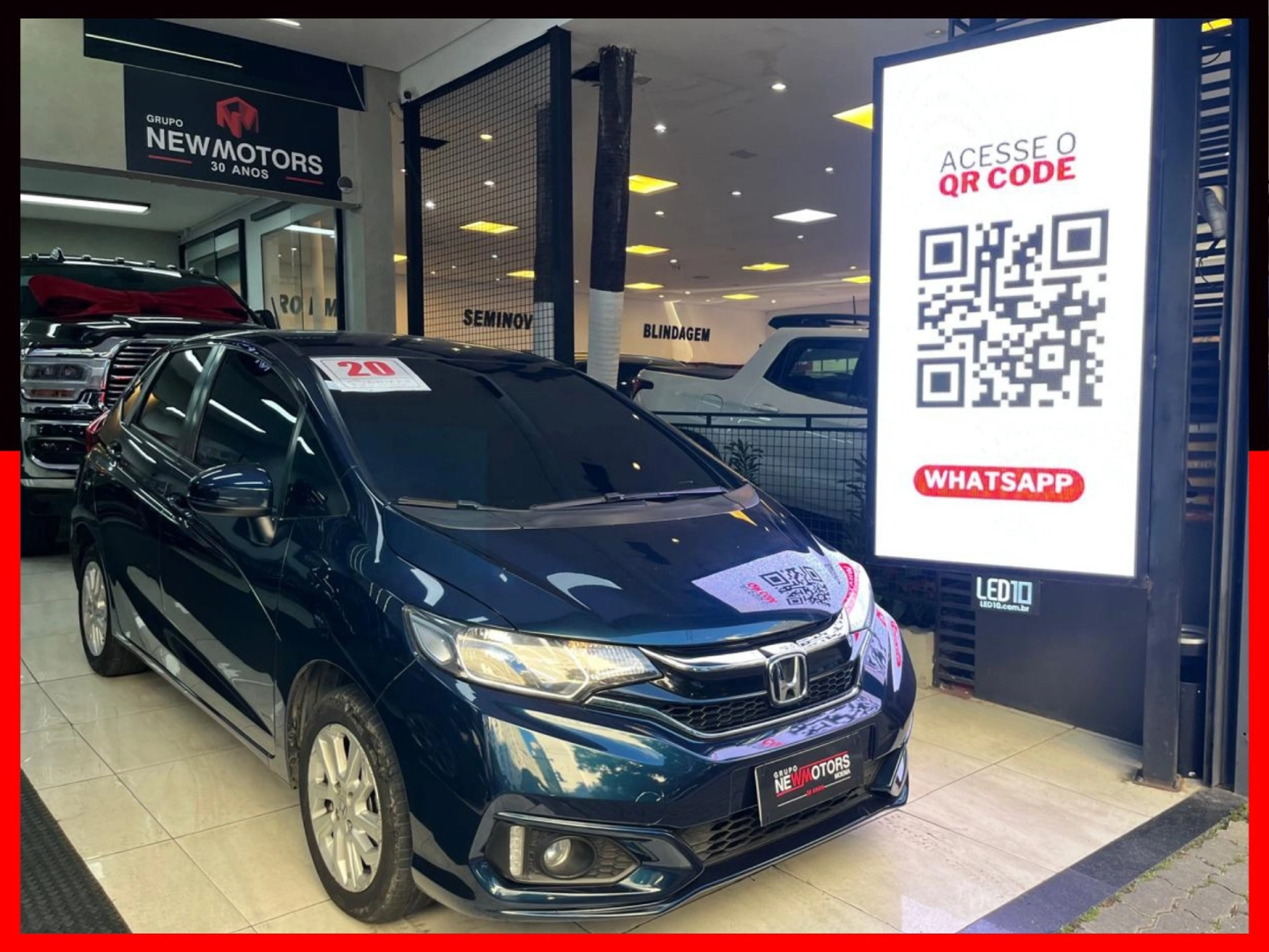 HONDA FIT 1.5 LX 16V FLEX 4P AUTOMÁTICO