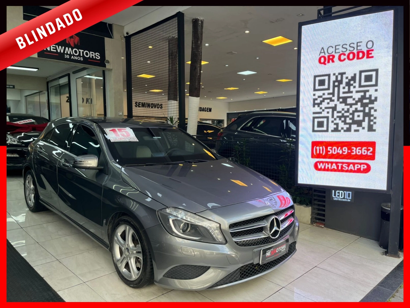 MERCEDES-BENZ A 200 1.6 TURBO 16V FLEX 4P AUTOMÁTICO