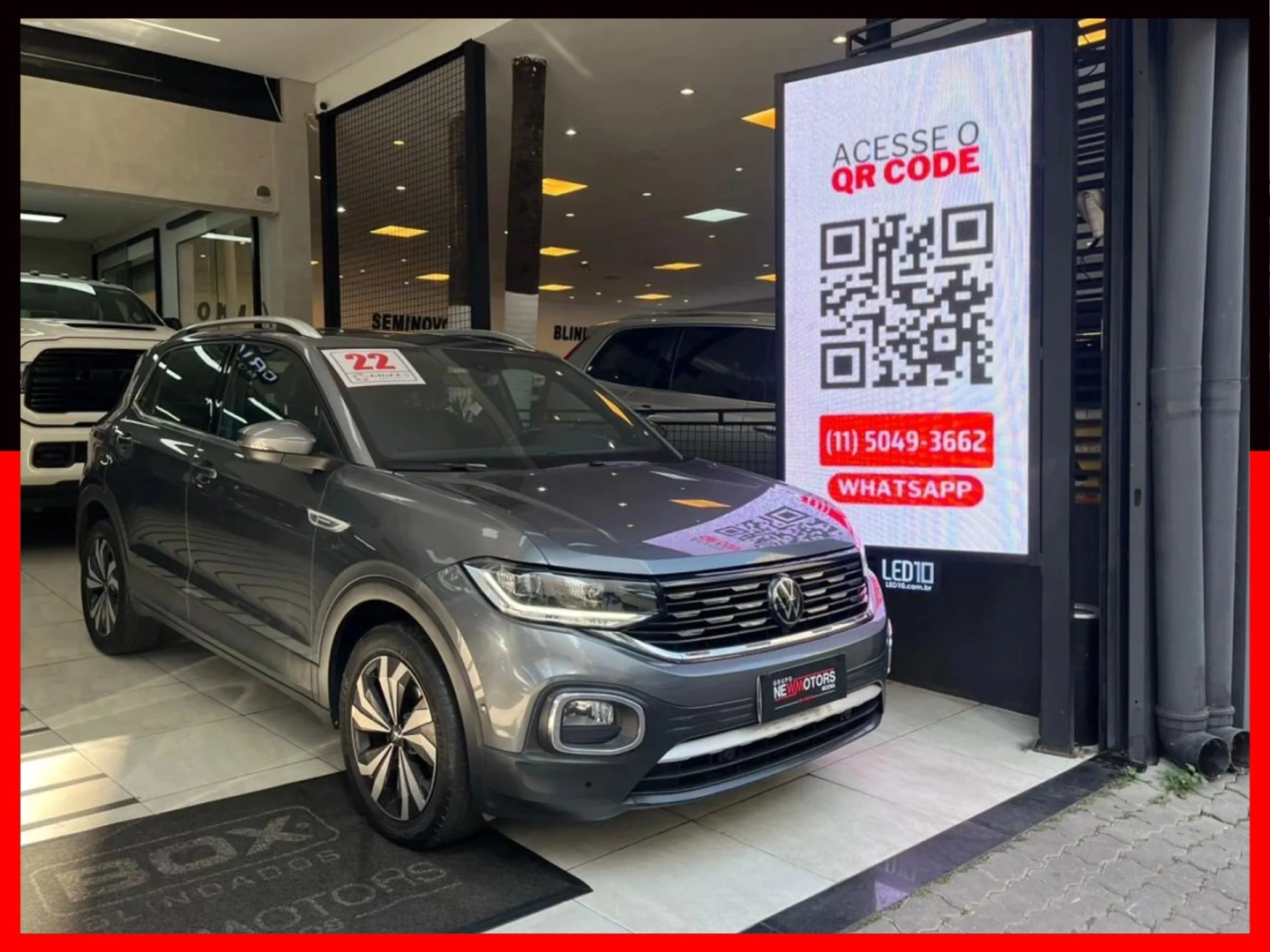 VOLKSWAGEN T-CROSS 1.4 250 TSI TOTAL FLEX HIGHLINE AUTOMÁTICO