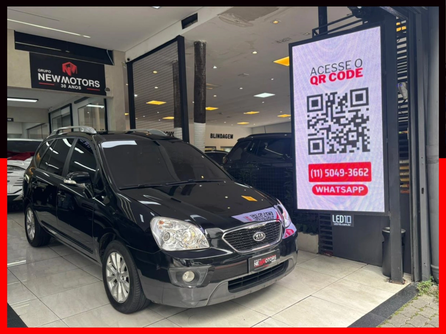 KIA CARENS 2.0 EX 16V GASOLINA 4P AUTOMÁTICO