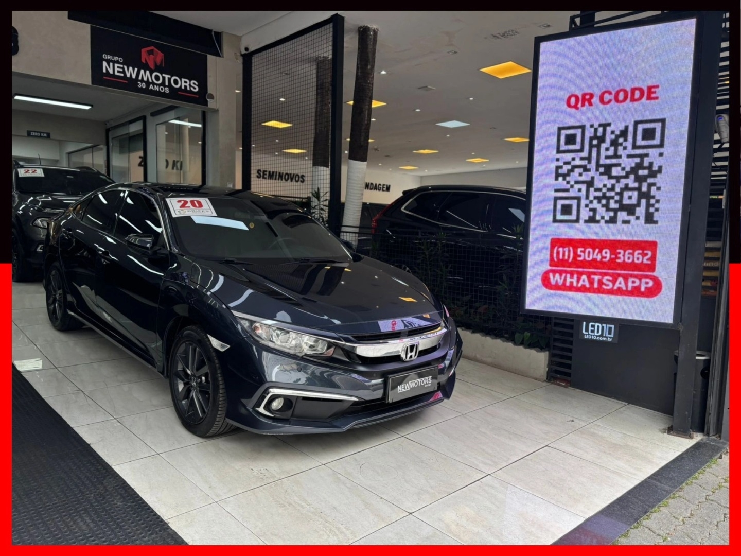 HONDA CIVIC 2.0 16V FLEXONE EXL 4P CVT