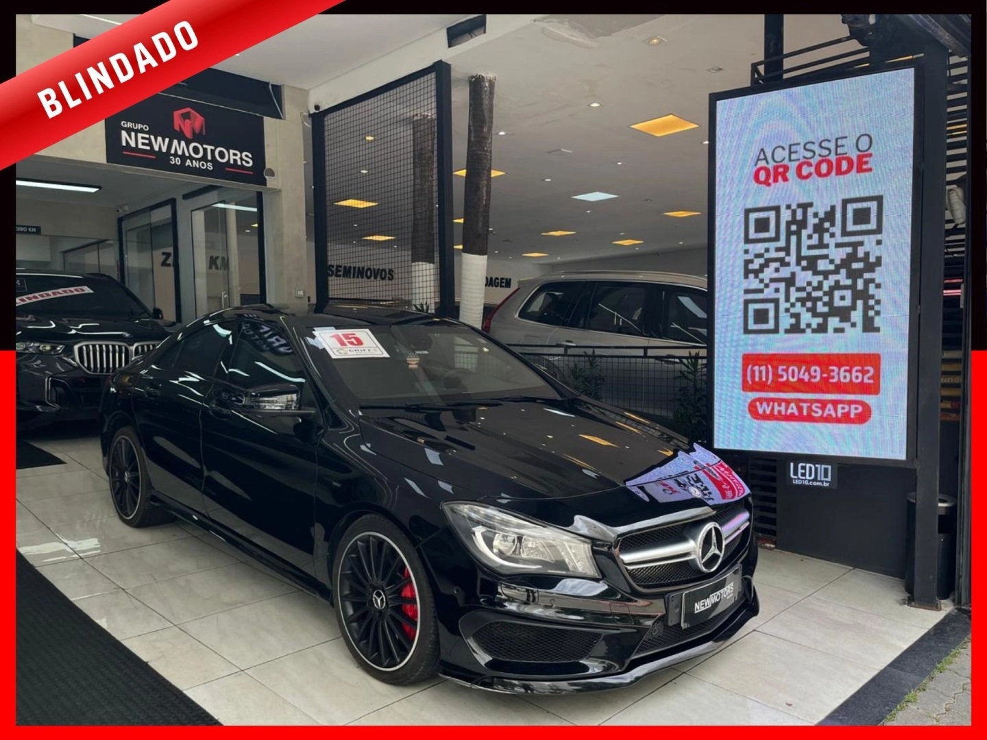 MERCEDES-BENZ CLA 45 AMG 2.0 16V TURBOCHARGED GASOLINA 4P AUTOMÁTICO