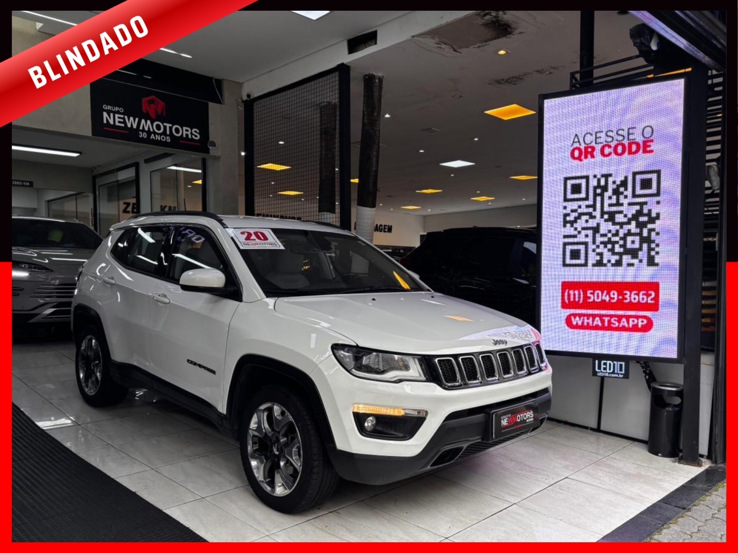 JEEP COMPASS 2.0 16V DIESEL LONGITUDE 4X4 AUTOMÁTICO
