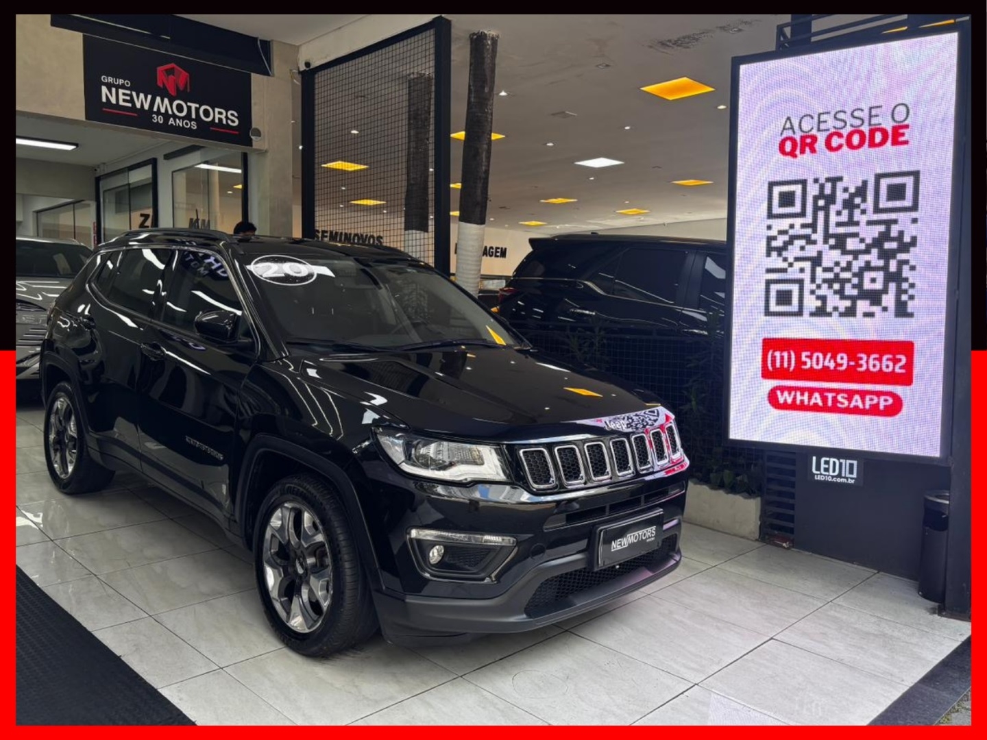 JEEP COMPASS 2.0 16V FLEX LONGITUDE AUTOMÁTICO