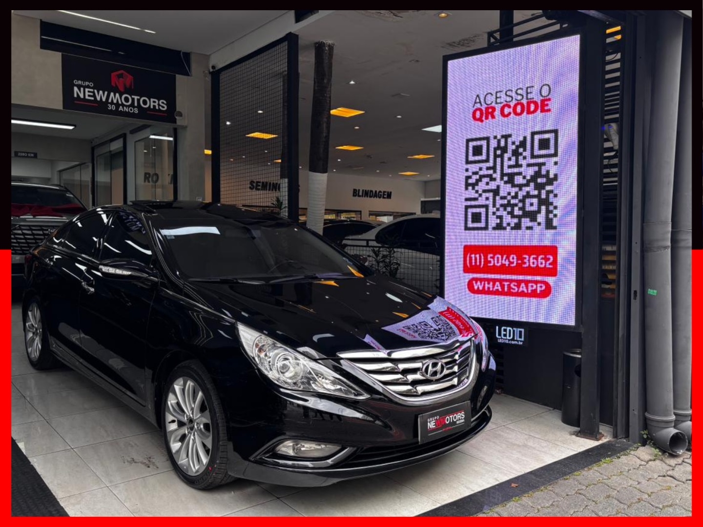HYUNDAI SONATA 2.4 MPFI I4 16V 182CV GASOLINA 4P AUTOMÁTICO