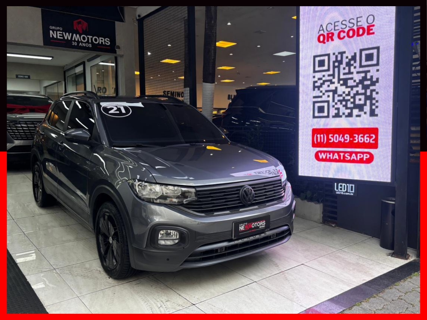 VOLKSWAGEN T-CROSS 1.0 200 TSI TOTAL FLEX AUTOMÁTICO