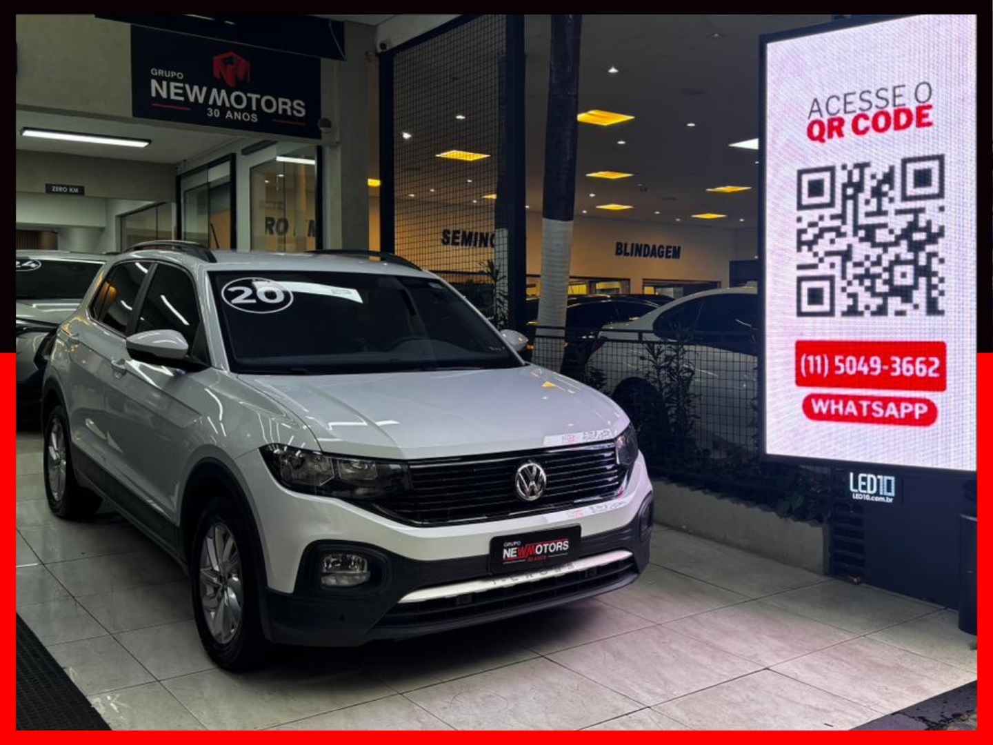 VOLKSWAGEN T-CROSS 1.0 200 TSI TOTAL FLEX AUTOMÁTICO