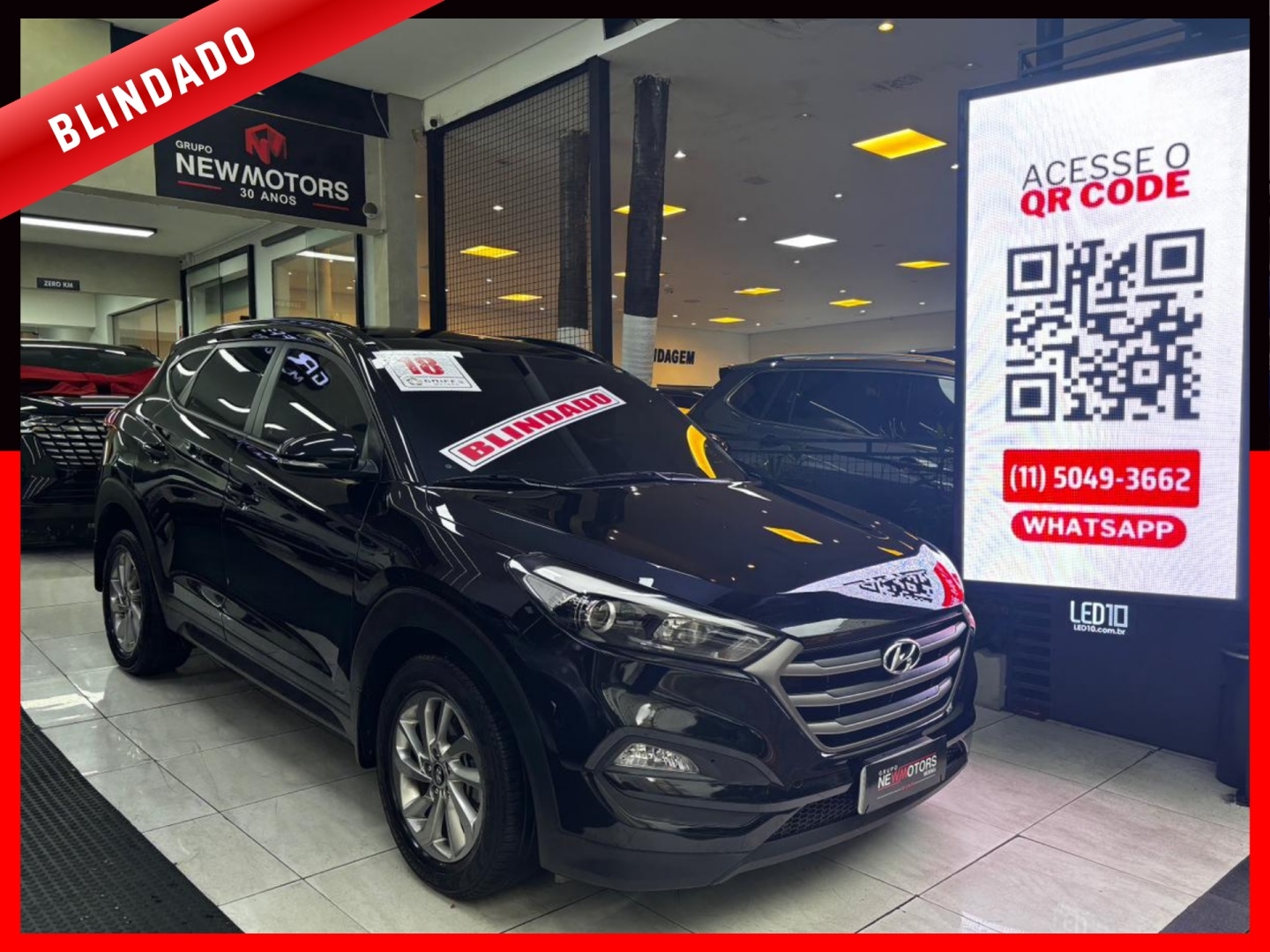 HYUNDAI TUCSON 2.0 MPFI GLS 16V 143CV 2WD FLEX 4P AUTOMÁTICO