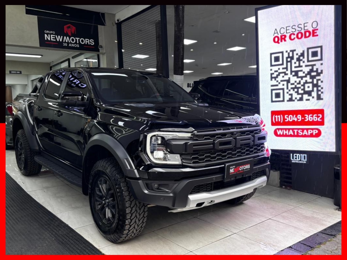 FORD RANGER 3.0 V6 TURBO GASOLINA RAPTOR 4X4 AUTOMÁTICO