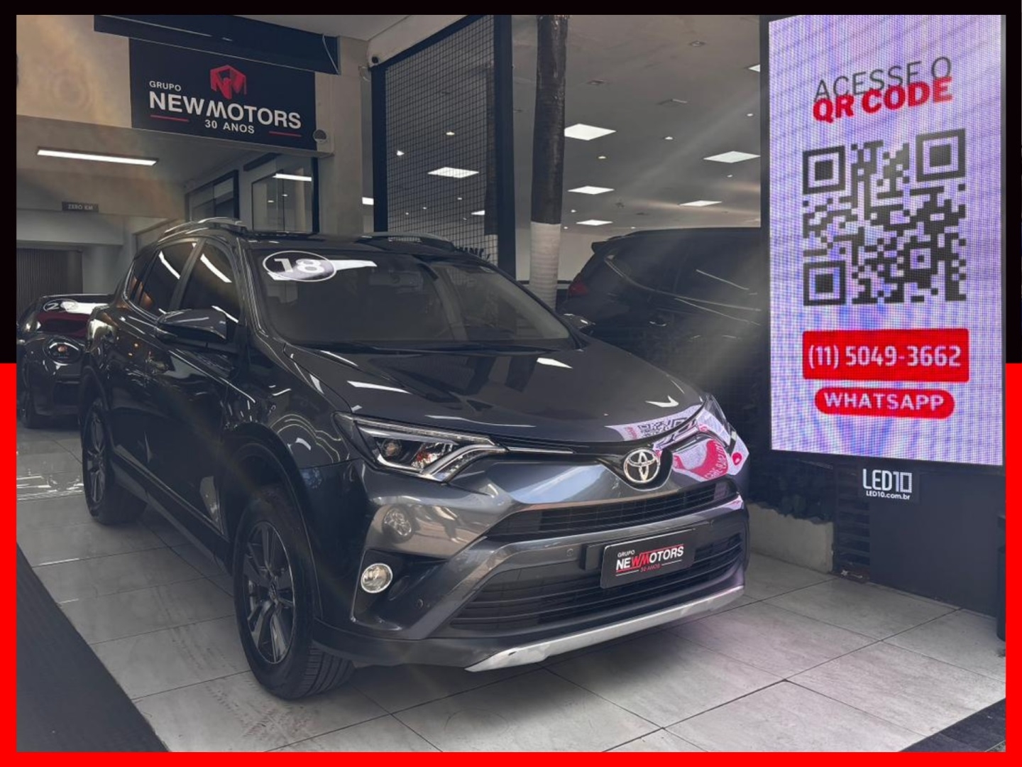 TOYOTA RAV4 2.0 TOP 4X2 16V GASOLINA 4P AUTOMÁTICO