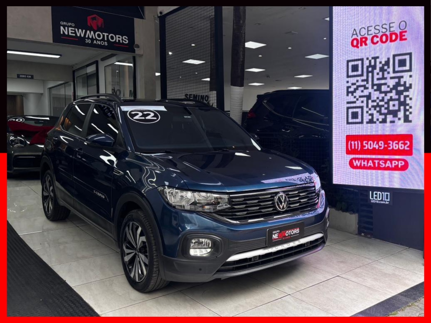 VOLKSWAGEN T-CROSS 1.0 200 TSI TOTAL FLEX COMFORTLINE AUTOMÁTICO