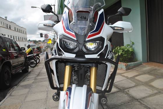 Supporto Telefono Per Moto CRF1000L Africa Twin - In Alluminio, Antivibrazione, Per Manubrio