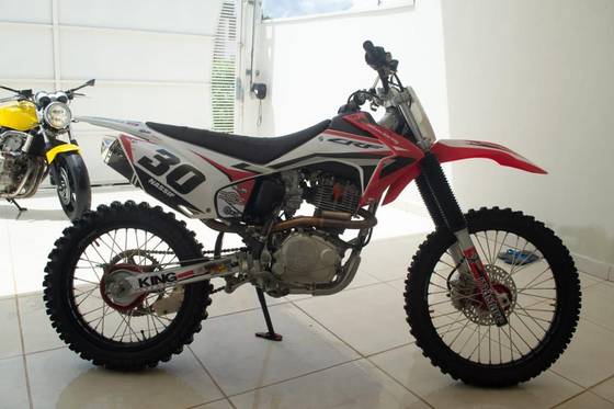 Mini Moto Off Road Pro Tork TR-125F Aro 14 X 12 Trilha Motocross Gasolina  Pedal 4 Tempos 125CC - Mini Moto Motorizada - Magazine Luiza