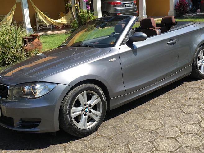 BMW 120i 2.0 CABRIOLET 16V GASOLINA 2P AUTOMÁTICO BMW 120i 2.0 CABRIOLET 16V GASOLINA 2P AUTOMÁTICO 2008/2009