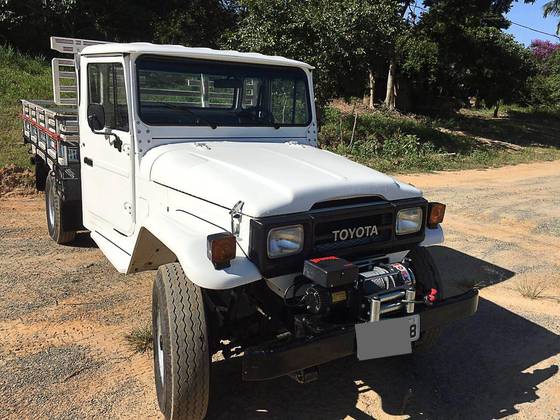 TOYOTA BANDEIRANTE 3.7 BJ50LV 4X4 TETO RIGIDO DIESEL 2P MANUAL ...