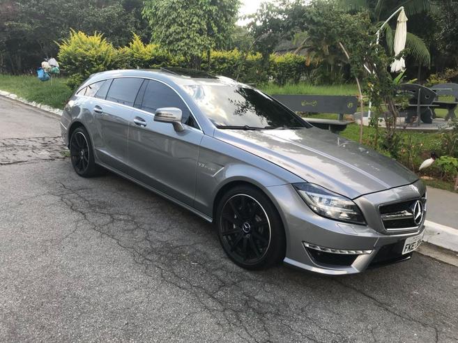 MERCEDES-BENZ CLS 63 AMG 5.5 V8 SHOOTING BRAKE GASOLINA 4P AUTOMÁTICO MERCEDES-BENZ CLS 63 AMG 5.5 V8 SHOOTING BRAKE GASOLINA 4P AUTOMÁTICO 2013/2014