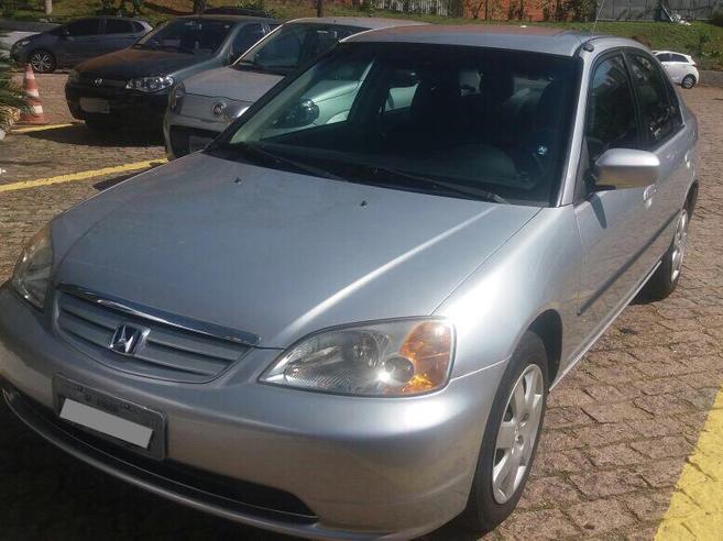HONDA CIVIC 1.7 LX 16V GASOLINA 4P AUTOMÁTICO HONDA CIVIC 1.7 LX 16V GASOLINA 4P AUTOMÁTICO 2002/2002