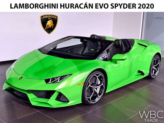 LAMBORGHINI HURACÁN 5.2 V10 GASOLINA LP 640 EVO SPYDER LDF ...
