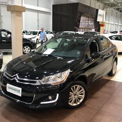 CITROËN C4 LOUNGE 2.0 MPFI ORIGINE 16V FLEX 4P AUTOMÁTICO