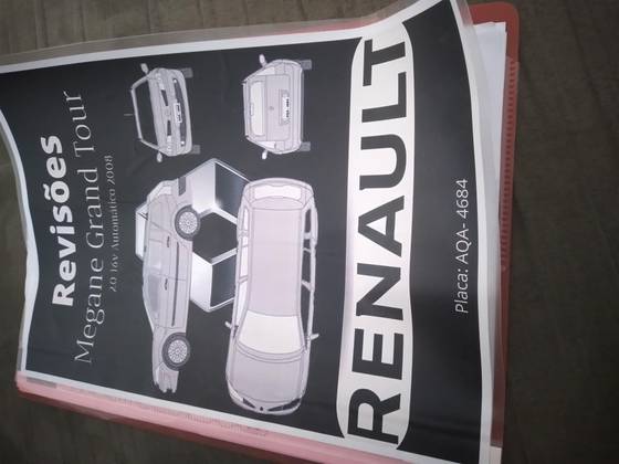 RENAULT MEGANE 2.0 DYNAMIQUE GRAND TOUR 16V GASOLINA 4P AUTOMÁTICO