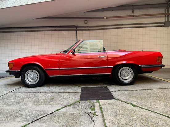 MERCEDES-BENZ-450 SL-4.5 CONVERSÍVEL V8 GASOLINA 2P AUTOMÁTICO MERCEDES-BENZ-450 SL-1974