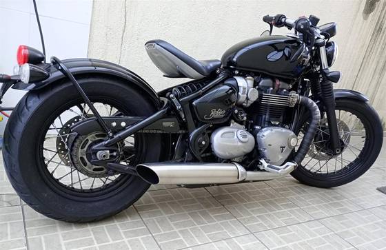 Triumph Bonneville Bobber 1200 2017 Motos usadas seminovas e