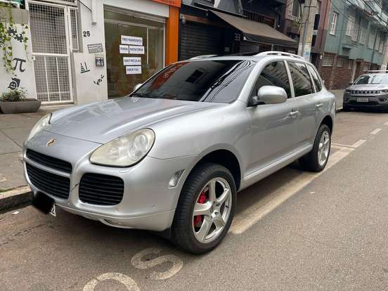 PORSCHE-CAYENNE-4.5 4X4 V8 32V TURBO GASOLINA 4P TIPTRONIC PORSCHE-CAYENNE-2002