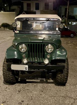 WILLYS JEEP 2.6 6 CILINDROS 12V GASOLINA 2P MANUAL