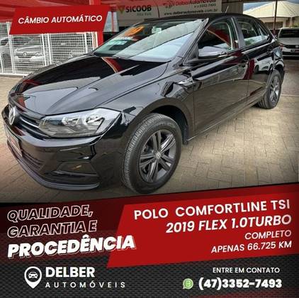 VOLKSWAGEN POLO 1.0 200 TSI COMFORTLINE AUTOMÁTICO