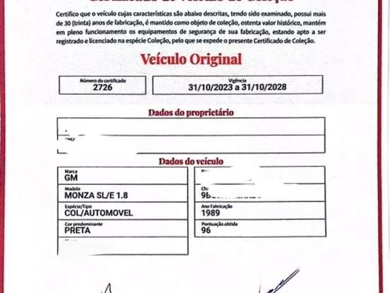 CHEVROLET-MONZA-1.8 SL/E 8V ÁLCOOL 2P MANUAL CHEVROLET-MONZA-1989