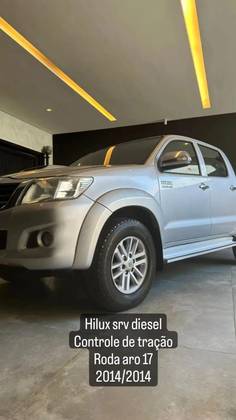 TOYOTA HILUX 3.0 SRV TOP 4X4 CD 16V TURBO INTERCOOLER DIESEL 4P AUTOMÁTICO