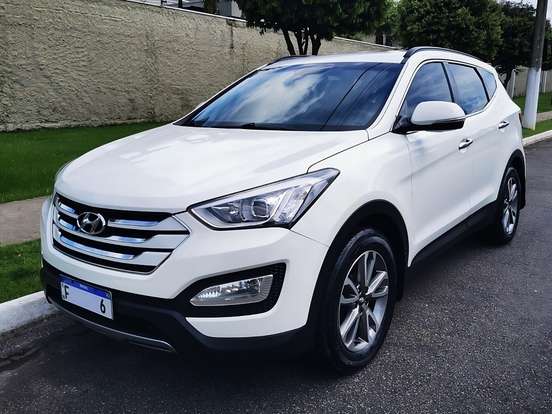 HYUNDAI-SANTA FÉ-3.3 MPFI 4X4 V6 270CV GASOLINA 4P AUTOMÁTICO HYUNDAI-SANTA FÉ-2014