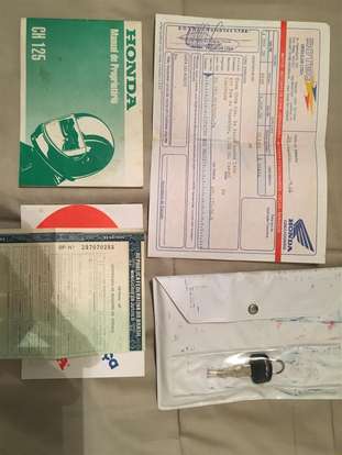 HONDA-CH 125R SPACY-1993