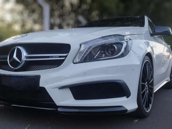 MERCEDES-BENZ-A 45 AMG-2.0 16V TURBO GASOLINA 4P AUTOMATIZADO MERCEDES-BENZ-A 45 AMG-2014