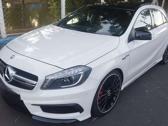 MERCEDES-BENZ-A 45 AMG-2.0 16V TURBO GASOLINA 4P AUTOMATIZADO MERCEDES-BENZ-A 45 AMG-2014