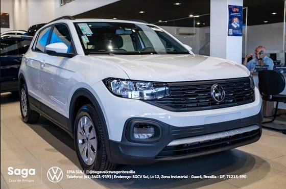 VOLKSWAGEN T-CROSS 1.0 200 TSI TOTAL FLEX SENSE AUTOMÁTICO