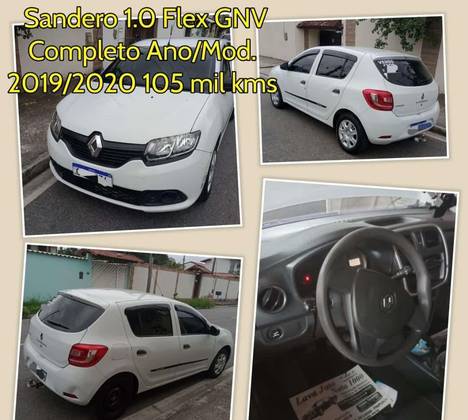 RENAULT SANDERO 1.0 EXPRESSION 16V FLEX 4P MANUAL