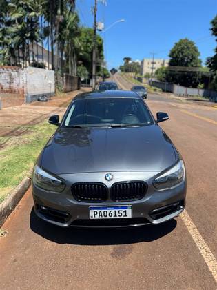 BMW 120i 2016 2.0 16V SPORT ACTIVEFLEX 4P AUTOMATIC