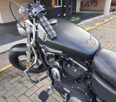 HARLEY-DAVIDSON-SPORTSTER 1200 CUSTOM CB LIMITED-2013