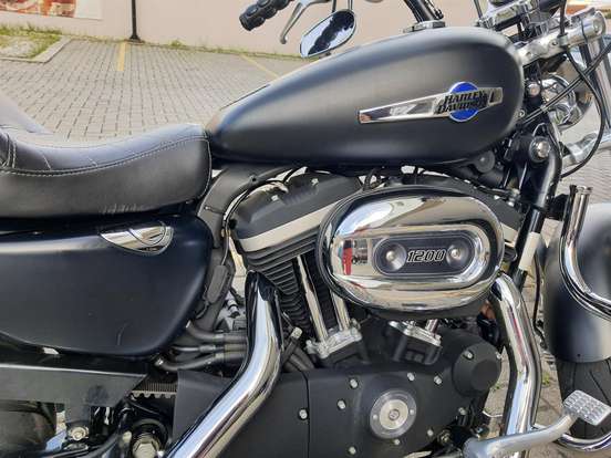 HARLEY-DAVIDSON-SPORTSTER 1200 CUSTOM CB LIMITED-2013