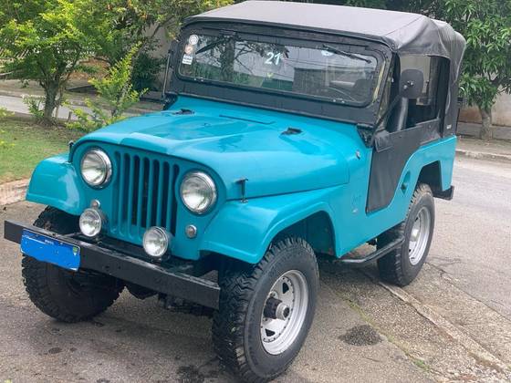 WILLYS JEEP 2.6 6 CILINDROS 12V GASOLINA 2P MANUAL